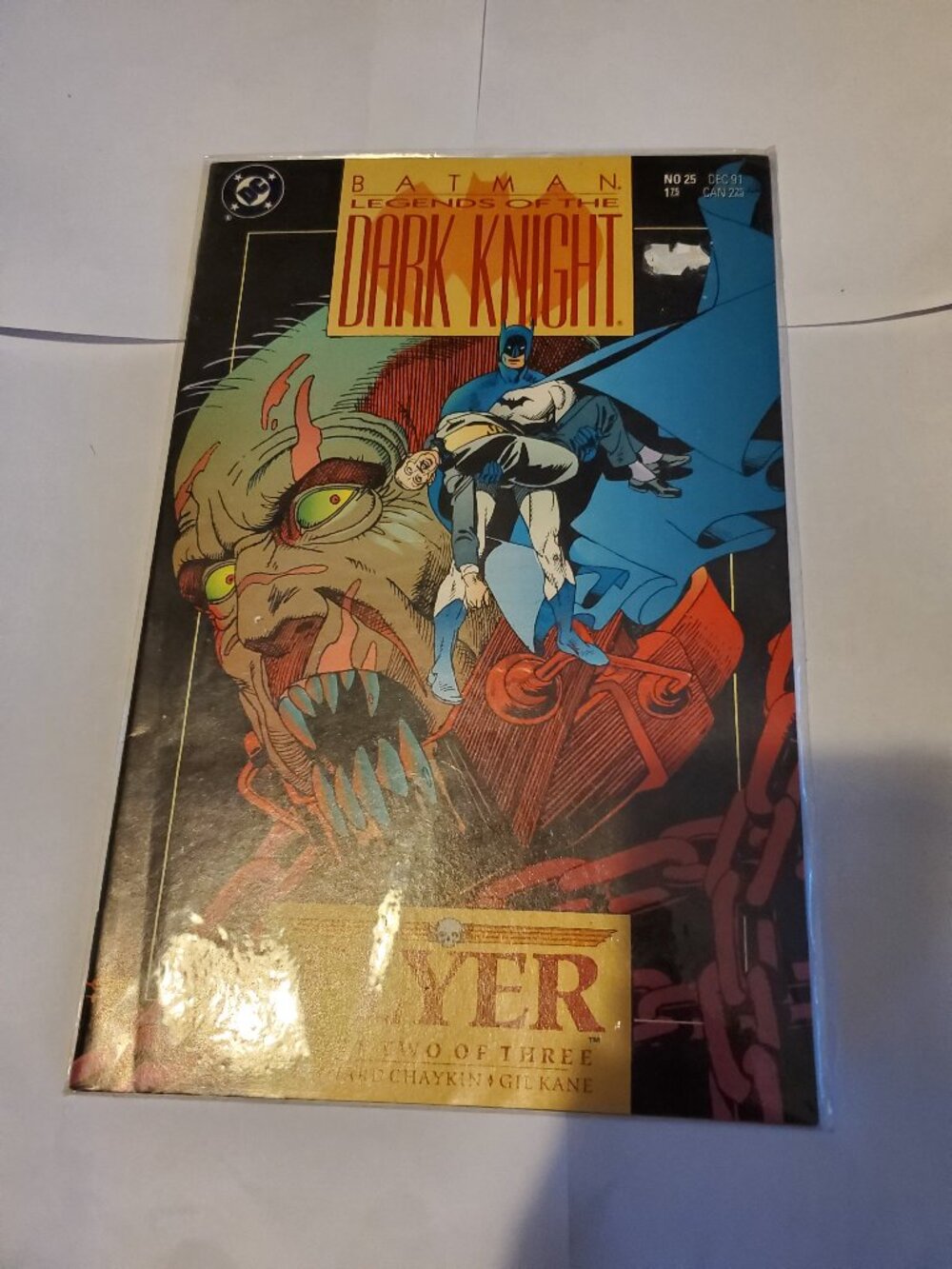 DC FLYER BATMAN LEGENDS OF THE DARK KNIGHT PART 2 COMIC BOOK 1991